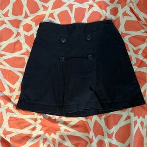Old West Navy Blue Kids Skirt